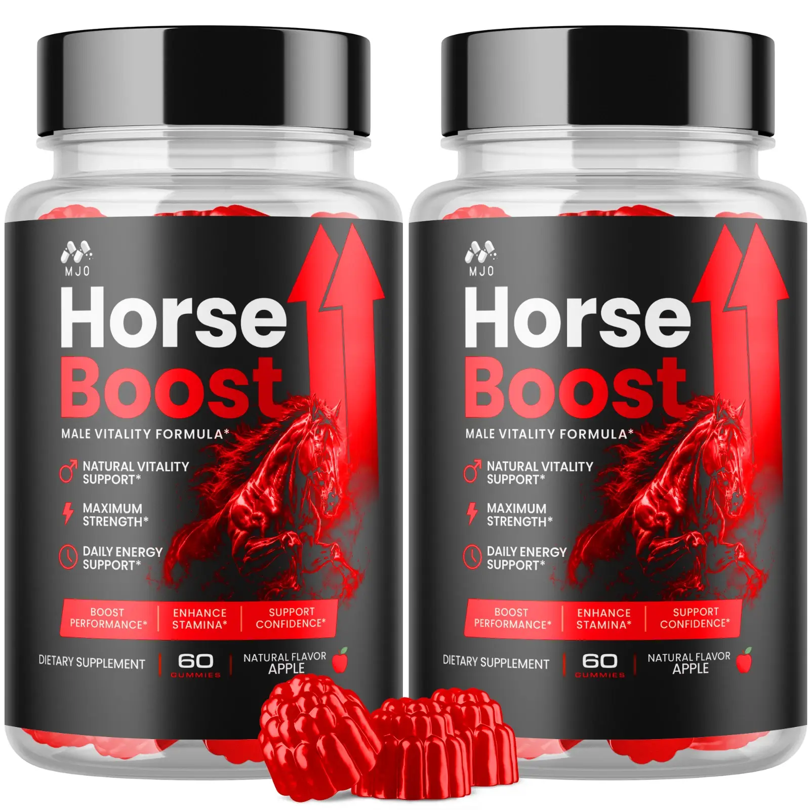 (2 Pack) HorseBoost Gummys supplement HorseBoost 120 Gummies