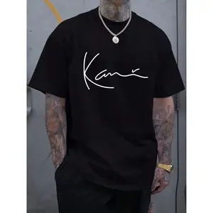 Men's Pure Cotton Foldable Geometric Print Short Sleeve Crew Neck T-Shirt - Minimalist Modern Casual Sports Tee, All-Seasons Everyday Essential,summervibes