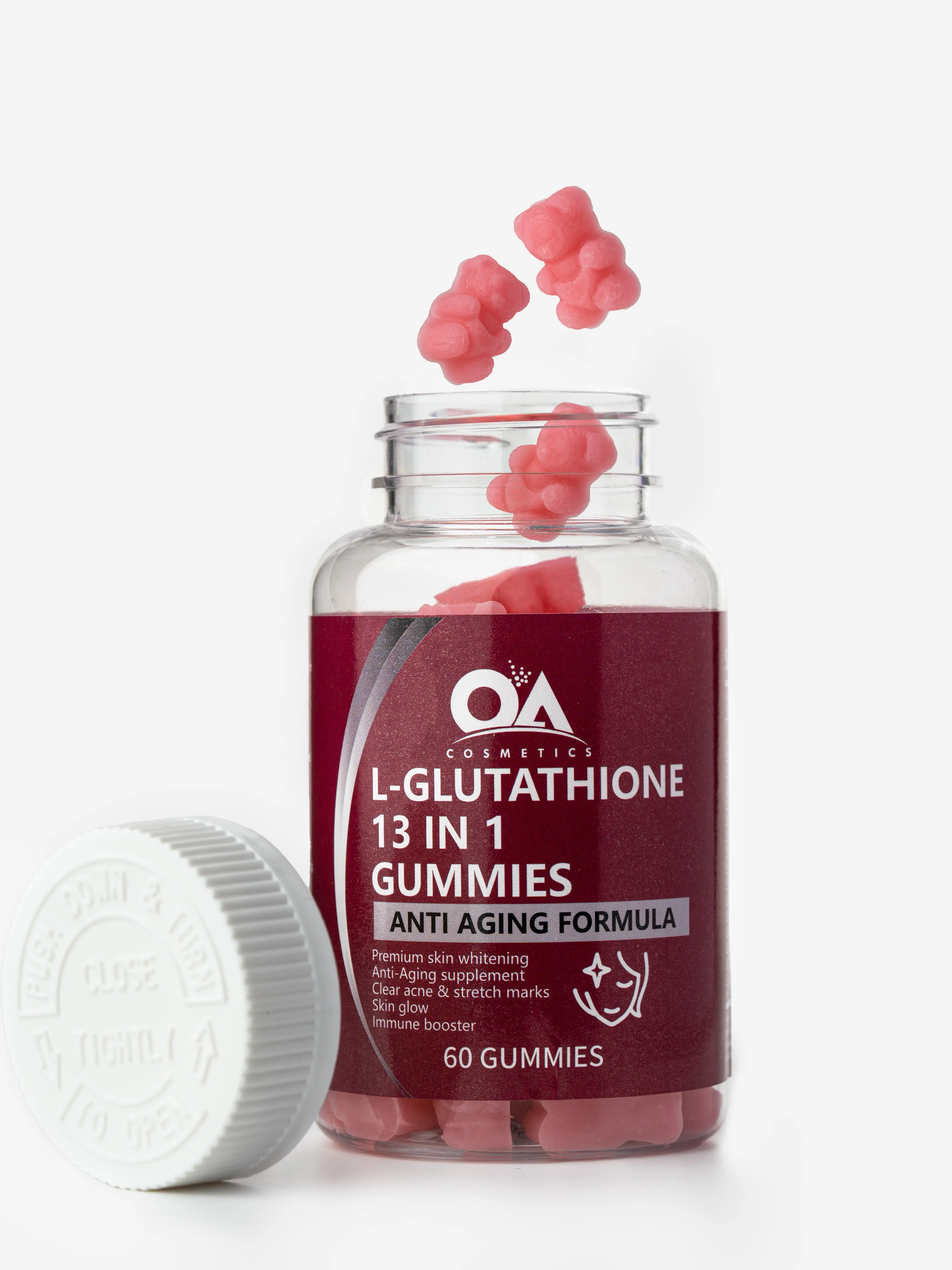 Oacosmetics L-Glutathione 13-1 Gummies - TikTok Shop Oacosmetics L-Glutathione 13-1 Gummies - TikTok Shop