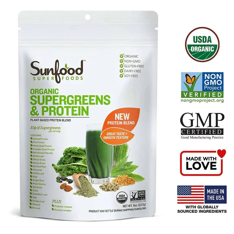 Organic Supergreens & Protein