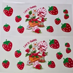 strawberry 16oz wrap ready to ship #16ozwraps