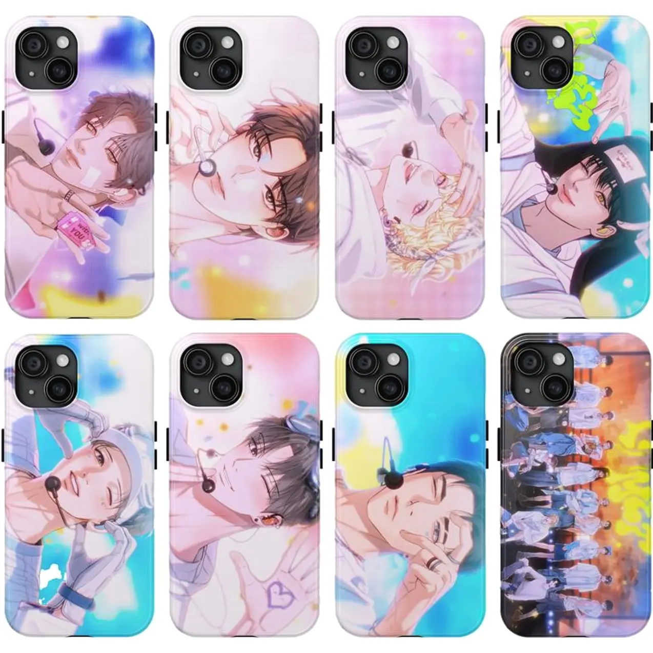 SPAKLZ x Lezhin Phone Case, The 1st Single Album COMET Phone Case, For iPhone 17 15 14 13 12 and Samsung S25 S24 S23 S22