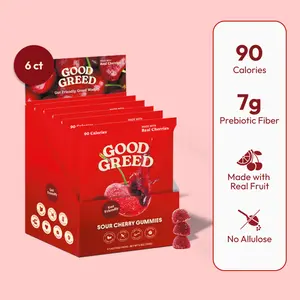Good Greed Sour Cherry Gummies (6 pack)