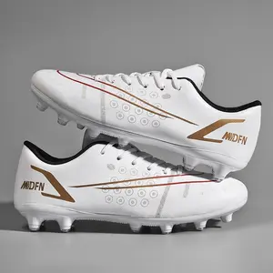 Men's low-top football shoes with long spikes and short spikes for adults, children, men, women, and teenagers for competition and training