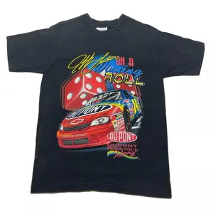 [Sale Up To 40%] Vintage 90s Jeff Gordon NASCAR Racing T-Shirt, Jeff Gordon Shirt, 90s Nascar Shirt, 90s Nascar Tee