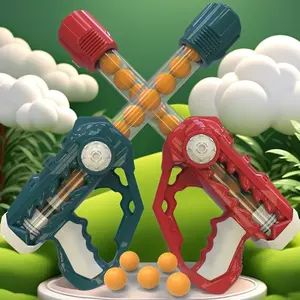 Eva Powered Toy Gun with Soft Egg Eva Ball Bullets, Manual Pump Action, Handheld Pneumatic Blasting, Ergonomic Grip, Interactive Play for Boys & Girls, Ages 8+