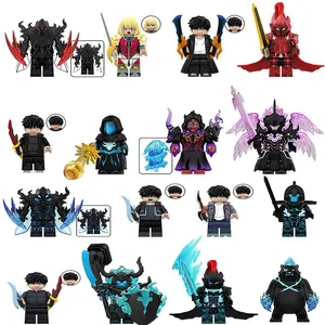 Hot toys;Solo Leveling Cheng Xiaoyu blocks  Mini Action Figure Accessories Halloween Christmas Gifts for Kids Building Blocks