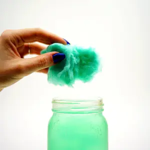 Blast Of Baja Flavored Cotton Candy - Sweet Snack Candy Snack Sweet