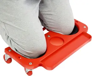 Rolling Wheeled Knee Pads, Comfortable Rolling Knee with Built in Tool Tray, Multifunctional Kneeling Pad for Carpenters, Painting Flooring Car Repairing