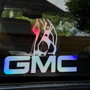 GMC Girl Decal - 27 - Windows Decal for GMC Truck -  Truck Decal Multiple Colors - GMC Sierra - 1500 2500 3500 Hot Girl Decal