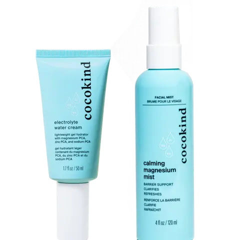[cocokind] Calm & Clarify Duo | 2-Piece Skincare Set | Facial Mist + Moisturizer | Calms Skin & Clarifies Skin