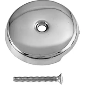 Westbrass  One-Hole Faceplate with Screw - Polished Nickel
