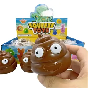 Stress Relief Poop Squishy – Funny Decompression Toy, Novelty Gag Gift for Adults & Teens, Slow Rising Dough