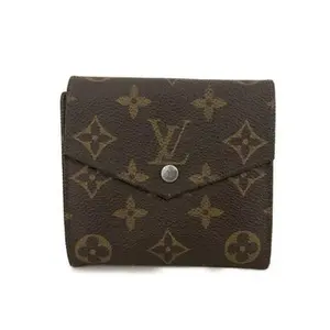 Pre-owned Louis Vuitton other Small Leather Goods Monogram Portefeiulle Elise Trifold Wallet 11997778865/145142