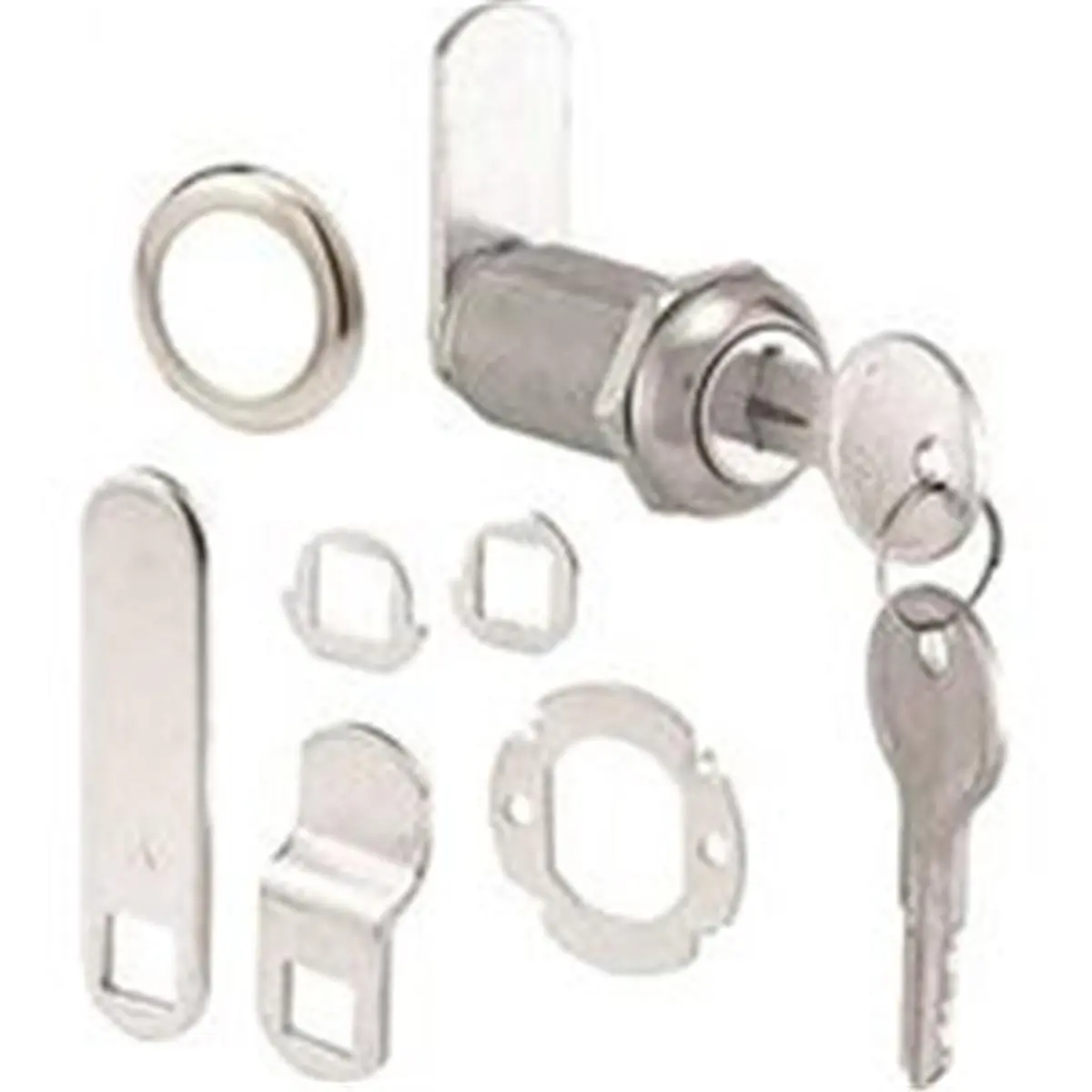 212 MAIN Keyed Alike Drawer & Cabinet Door Lock - Stainless Steel, Chrome Finish, Diecast Face, 6.5" h x 12.25" w x 12.25" l, Apartment Use, Dependable Performance