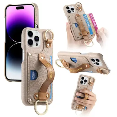Iphone Case with Strap Holder and Wallet TikTok Shop