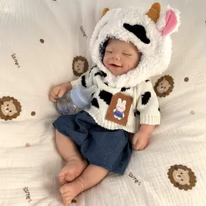 [Drink Wet System] Mayfair Reborn Doll 16 Inch/40cm (Weight: 3.6 lb) Full Body Silicone Reborn Baby Dolls Boy Squishy Baby Dolls For Sale Soft Cuddly Gift Realistic Newborn