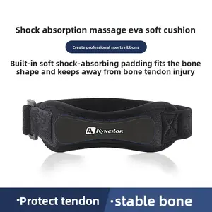 Sports pressurized professional patella belt outdoor running fitness knee protection special sheath men shock absorption breathable protective gear women