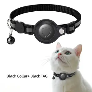 Dual System Locator for iOS and Android, Replaceable Battery, Waterproof, Adjustable, Real-Time Tracking, Pet Collar, Anti-Lost Device
