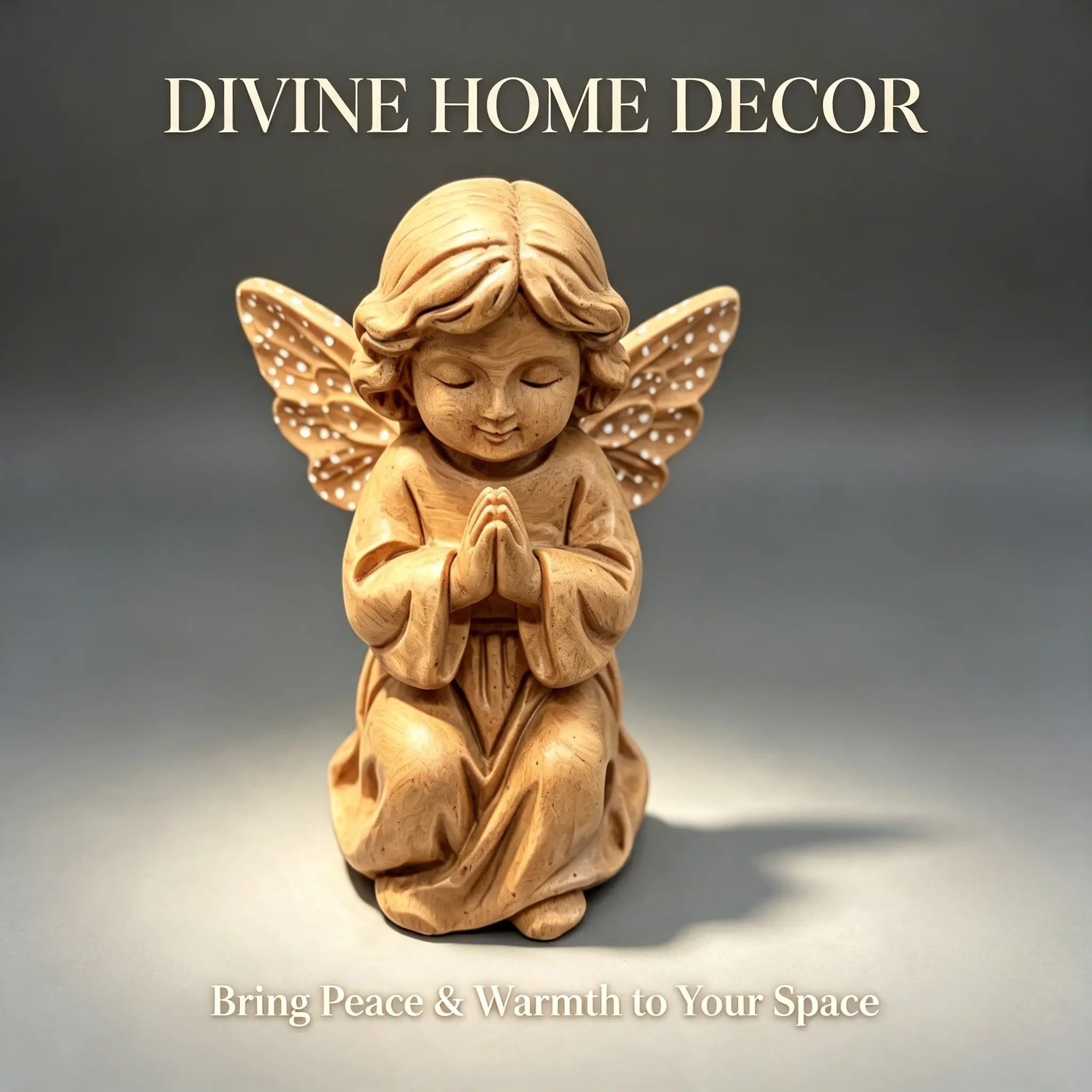 Nordic-style resin craft ornaments of religious angels for soft furnishing gifts
