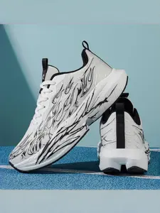 1 Pair Couple Luminous Flame Pattern Trendy Running Shoes| Street Cool Style | Fluorescent Color-Block + 5CM Height-Boosting Chunky Sole + Breathable Mesh | Streetwear / Night Runs / Influencer Check-Ins, Eye-Catching Personality Trendy Sneakers