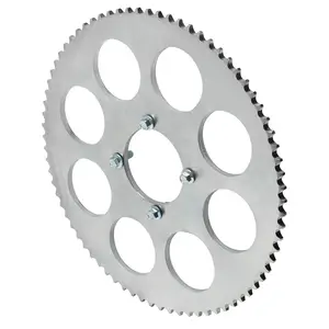 428 76T Chain Sprocket, # 428 76 Teeth Wheelshaft Rear C-Drum Chain Sprocket, 428-76T-76mm, for Dirt Pit Bike Pocket Trail Bike Off-Road Motorcycle