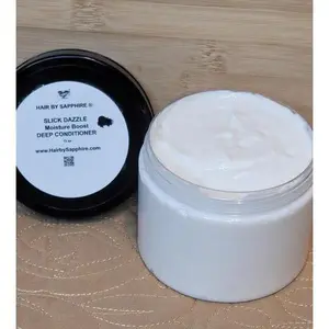 Slick Dazzle Moisture Boost Detangling Deep Conditioner Silicone-Free