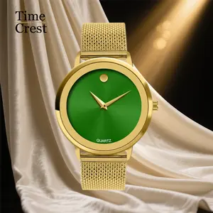 Elegant Fashion Round Dial Analog Quartz Watch, Casual Trendy Wristwatch, Watches for Women, Festival Gifts, Gift Set for Mothers, Gifts for Her