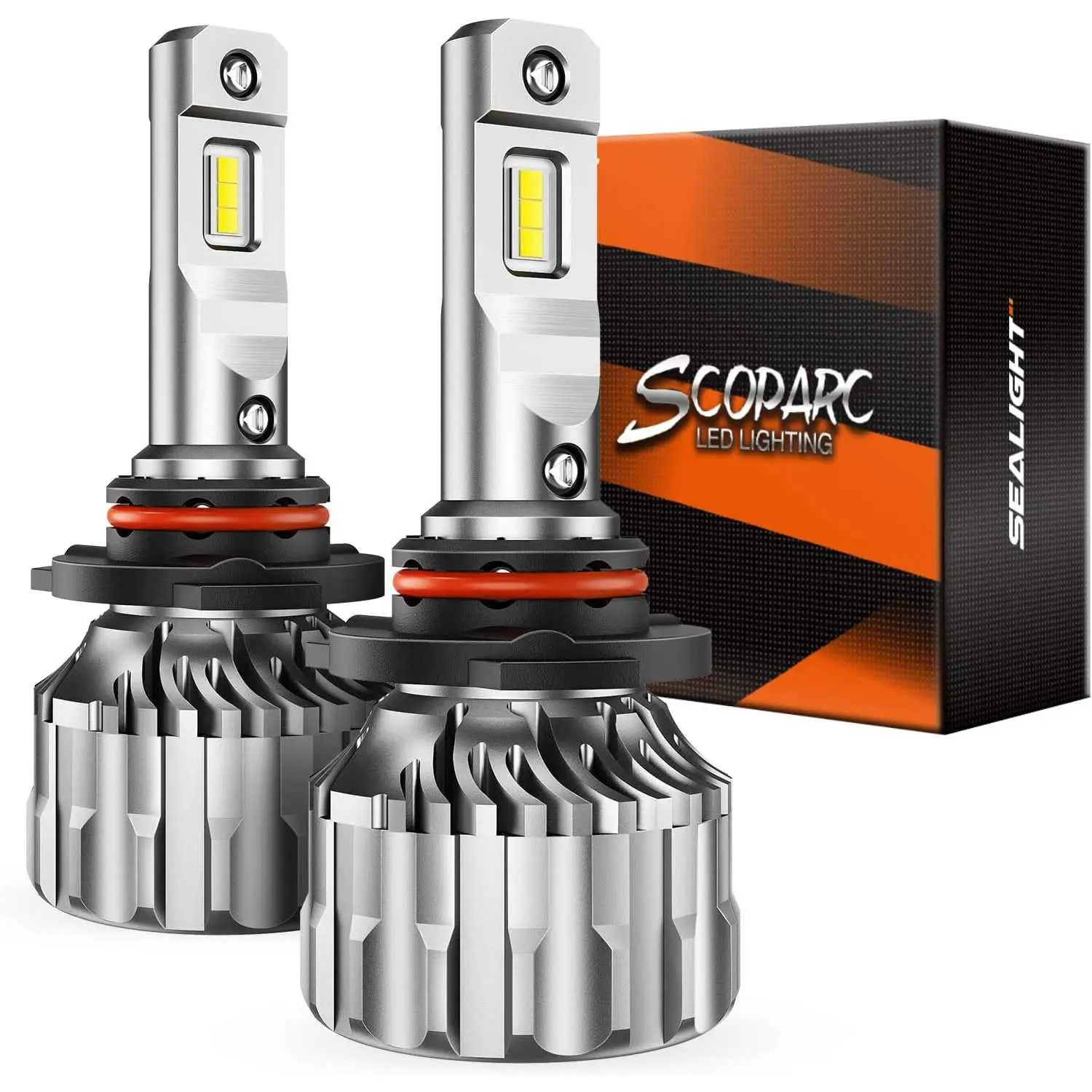 2002 Saturn SL2 9006/HB4 70W 6500K White IP67 LED Headlight Bulbs 2PCS SEALIGHT S6