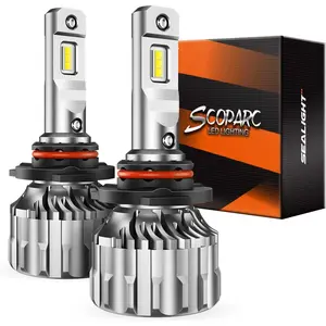 2005 Isuzu Ascender 9006/HB4 70W 6500K White IP67 LED Headlight Bulbs 2PCS SEALIGHT S6