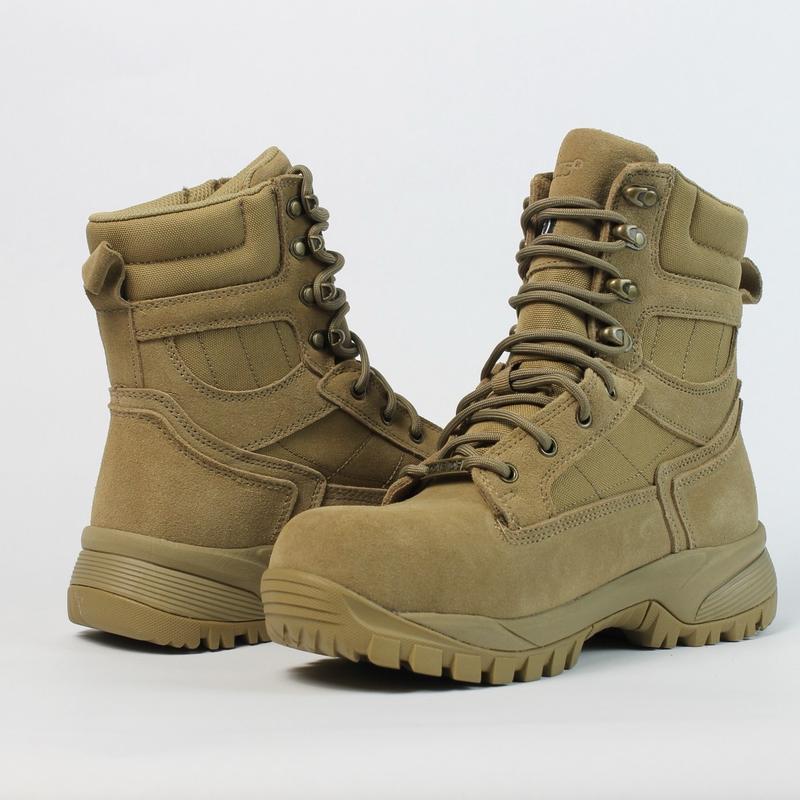 WP822 Tactical/Hiking Waterproof Work Boots for Men Men's Slip Resistant Steel Toe Footwear Safety Shoes Outdoor Shoes