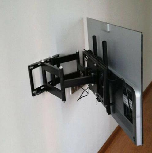 Articulating Full Motion TV Wall Mount Swivel Tilt For 32 42 47 50 55 60 65 70"