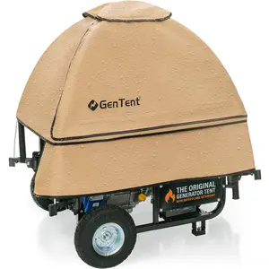 GenTent Generator Running Cover - Universal Kit - for Open Frame Generators made with Waterproof Vinyl