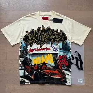 Summer New Godspeed Cotton T-shirt Men Women Top Quality Streetwear GOD SPEED Short Sleeve Hip Hop Tee Summer New Godspeed Cotton T-shirt Men Women Top Quality Streetwear GOD SPEED Short Sleeve Hip Hop Tee