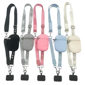 Clip and Go Strap for Phone with Wallet Crossbody, Adjustable Phone Lanyard Crossbody Strap, Universal Crossbody Phone Strap, Gift for Christmas, TikTokShopBlackFriday