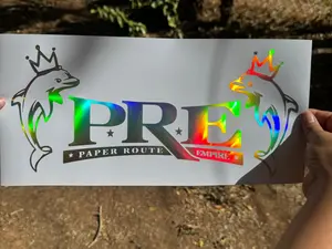 P*R*E Paper Route Empire Style #2 Weather Resistant & Durable high-quality vinyl funny meme car sticker car decal window decal premium vinyl