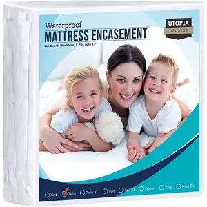 Zippered Mattress Encasement Water proof  Protector