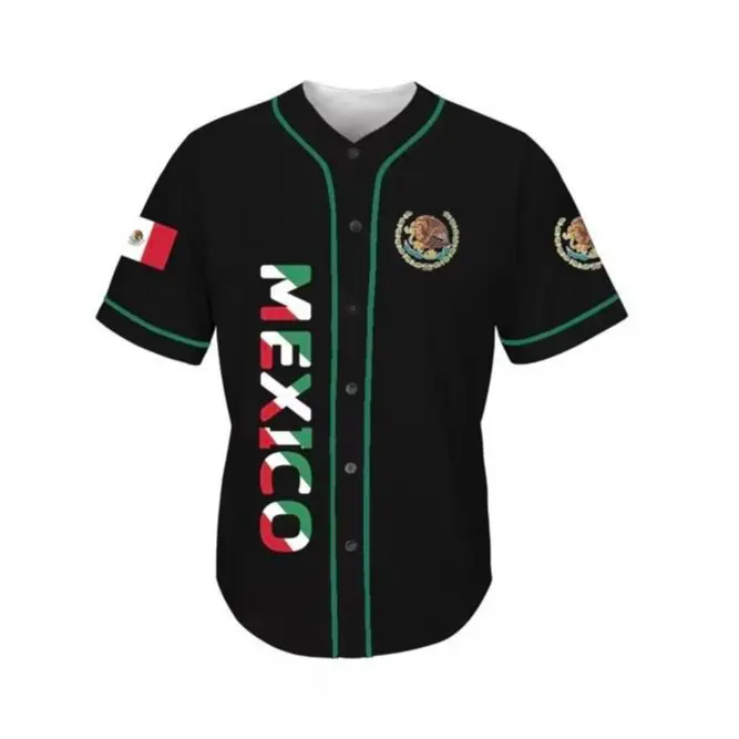 Mexico Fan Apparel Unisex Soccer Shirt with Half Mexico, Half Honduras Flag Design, Soccer Clothing for Celebrating Country Pride, Mexico Jersey