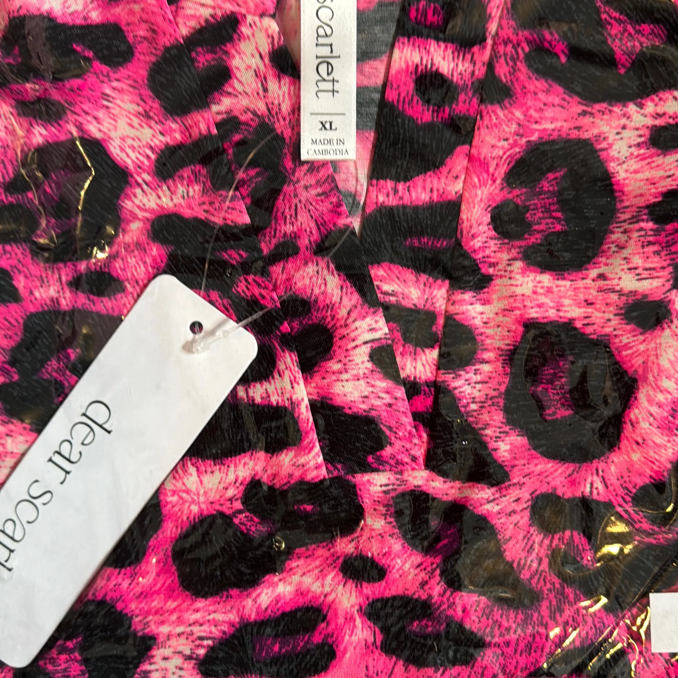 Dear Scarlett Lizzy Tank C0043 Pink Multi