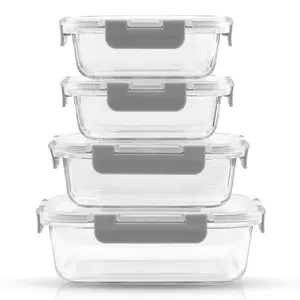 JoyJolt JoyFul 24pc Glass Meal Prep Container Set with Airtight Lids - Borosilicate Glass - Drinkware