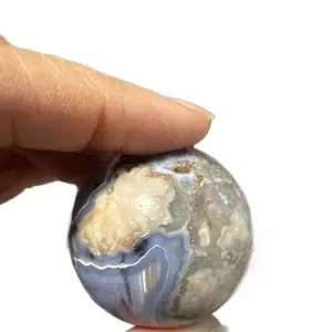 Blue Lace Flower Agate (chalcedony/agate variety)