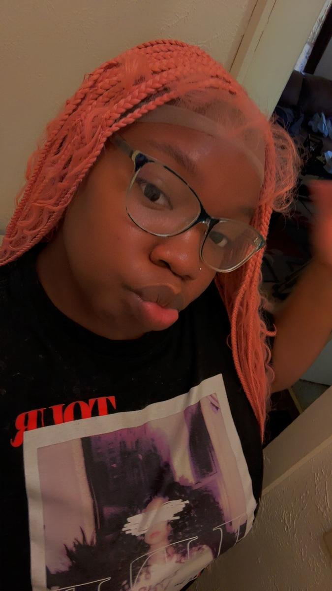 Item: #Pink Boho Braided Wig