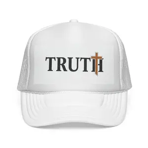 Truth Trucker Hat — Christian Cross Faith Cap