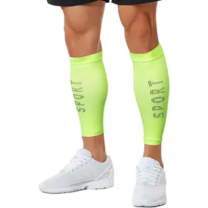 Luwint Calf Compression Sleeves for Men and Women, Footless Calf Compression Socks for Running Cycling Shin Splints
