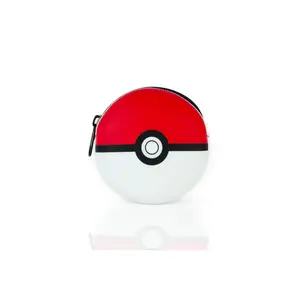 Pokémon Poké Ball Zippered Coin Pouch | Silicon Wallet For Coins And Treasures