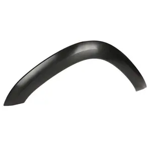 Front Left Side Wheel Molding Fender Flare for 06-12 Toyota RAV4, Black, UV Protected, Appearance Boost, Tire Coverage, Includes Hardware