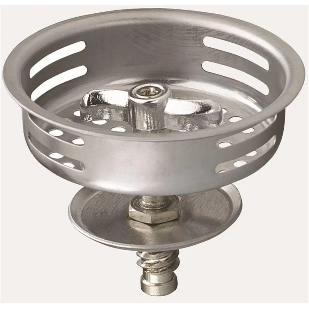 Plumb Pak 498576 PlumbPak Replacement Basket Strainer with Twist N Lock Post, Stainless Steel