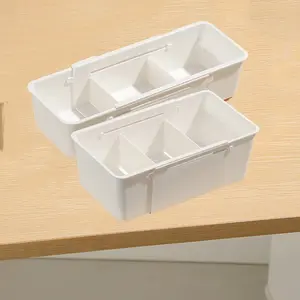 Expandable Storage Box Set, Adjustable Organizer Container for Cosmetics & Office Supplies, Ideal for Home Organization