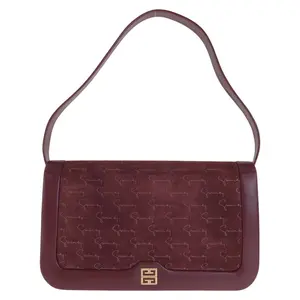 Pre-owned Givenchy Suede Shoulder Bags Leather Shoulder Bag