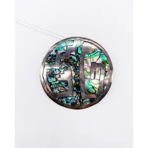 ABALONE SHELL INLAY NECKLACE